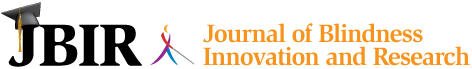 Journal of Blindness Innovation and Research logo